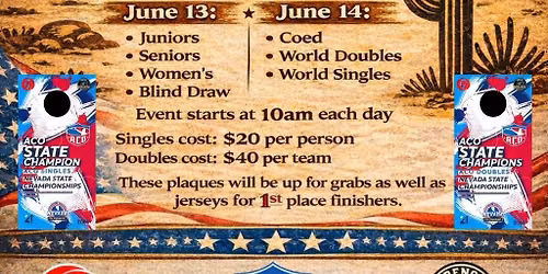 Reno Renegade Bagger Presents ACO Nevada State Championship ~Cornhole