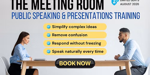 The Meeting Room - Public speaking and presentation training