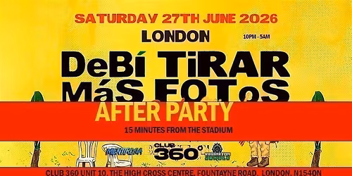 BAD BUNNY CONCERT AFTER PARTY (15 mins from stadium)