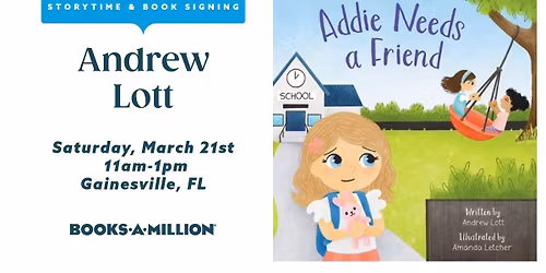 Storytime & Book Signing with Andrew Lott