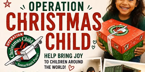 Field Trip\/Community Service Opportunity - Operation Christmas Child