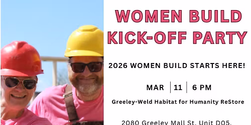 2026 Women Build Kick-Off Party