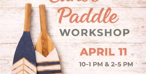 DIY paddle painting class