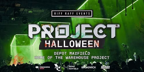 PROJECT HALLOWEEN \ud83c\udf83 Manchester's Biggest Halloween Event! \u2764\ufe0f\u200d\ud83d\udd25 10,000 People!