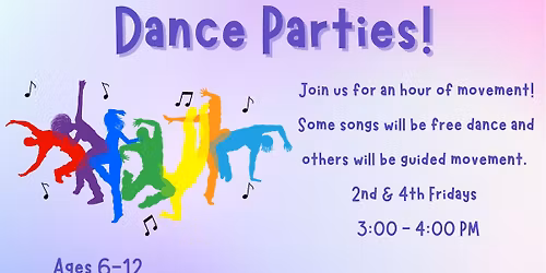 Youth Dance Parties at Titusville Public Library