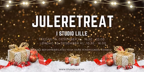 Juleretreat i Studio Lille - T\u00f8nsebrg