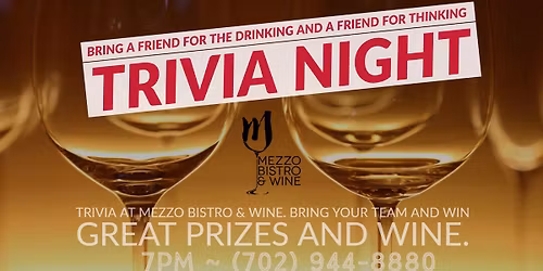 Trivia Night At MEZZO 