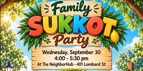 Family Sukkot Party