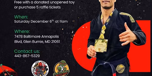 10th annual Noel Smith BJJ Toy Drive.