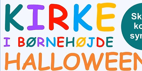 Kirke i b\u00f8rneh\u00f8jde - Halloween