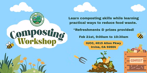 Composting Workshop \u2013 Turn Food Waste into Plant Food!