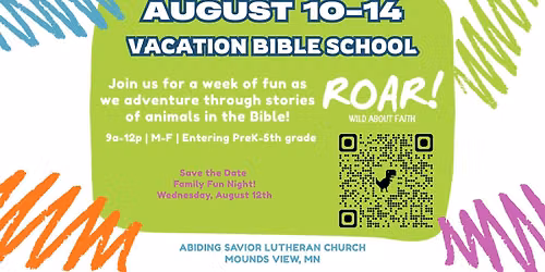 ROAR! - Vacation Bible School