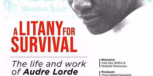 Audre Lorde: A Litany for Survival | Queer Voices Film Festival