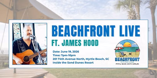 Beachfront Live ft James Hood