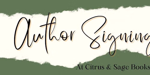 Author Signing: ES Portman