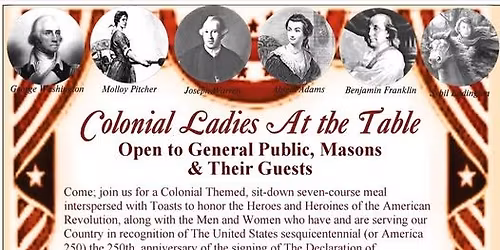 Hosted by Lee Lodge No. 30 - See Link in Details