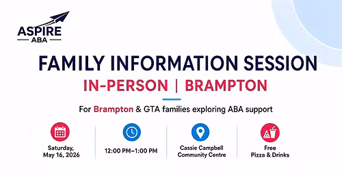 Free Family Information Session In-Person  | Brampton