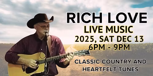 LIVE MUSIC: Rich Love