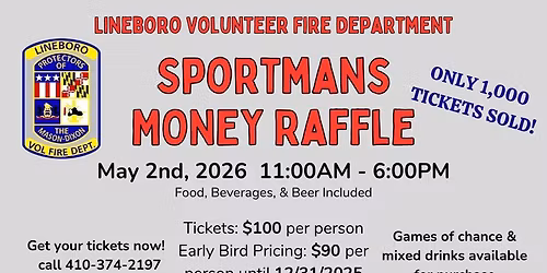 Sportsman\u2019s Money Raffle