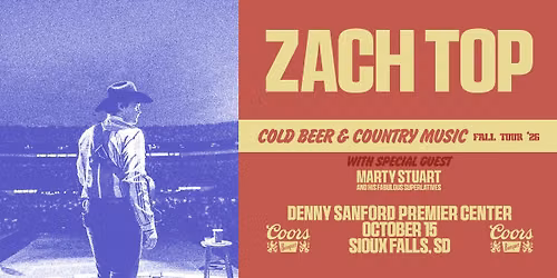 Zach Top: Cold Beer & Country Music Tour 2026