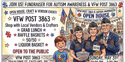 VFW Spring Sip n Shop Open House