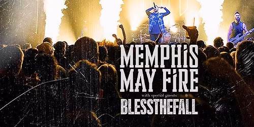 MEMPHIS MAY FIRE + BLESSTHEFALL @ Manning Bar, Sydney