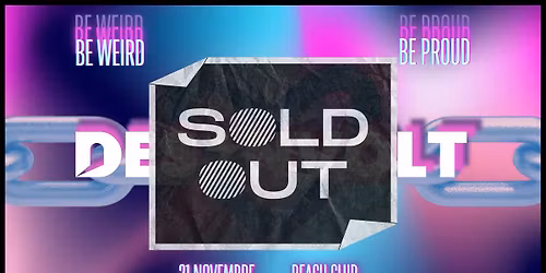 D\u00e9sinvolt By Kollektiv Zusammen II 21 Novembre II Beach Club