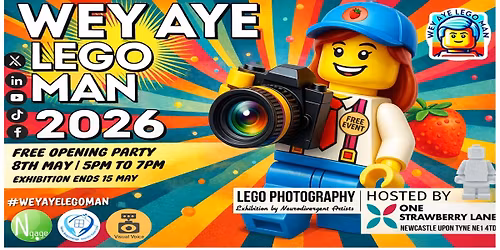 Wey Aye LEGO Man 2026 Exhibition Opening Party