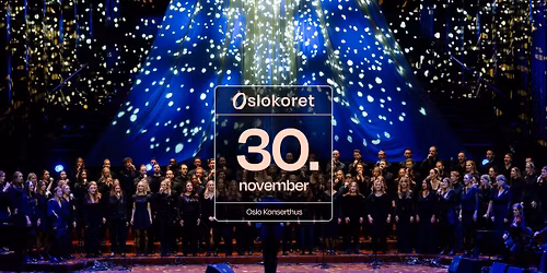 UTSOLGT! Julekonsert med Oslokoret 