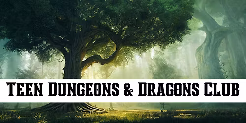 Teen Dungeons & Dragons Club