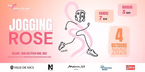 JOGGING et MARCHE "ROSE"