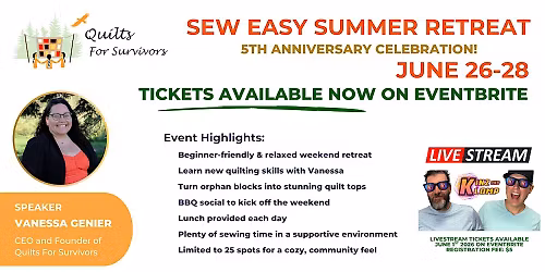 Sew Easy Summer Retreat