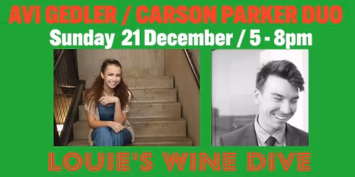 Avi Gedler \/ Carson Parker Duo
