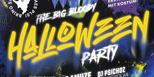 BIG BLOODY HALLOWEEN - NIGHTMARE ON THE DANCEFLOOR!