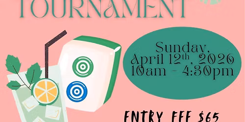 Mahjong & Mojitos Tournament