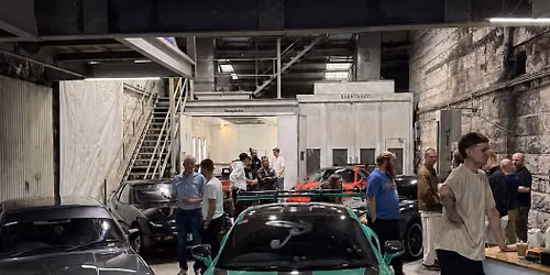 Cars and coffee at Dunwell Autobody