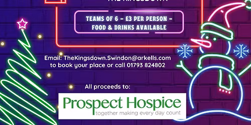 Christmas TV, Film & Music Quiz in aid of Prospect Hospice