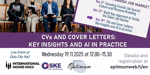 Mastering the Finnish Job Market: CVs and Cover Letters - Key Insights and AI in practice