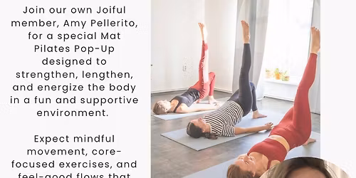 Pop-Up: Mat Pilates with Amy Pellerito
