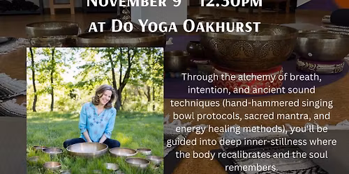 Quantum Sound Healing- a meditation workshop