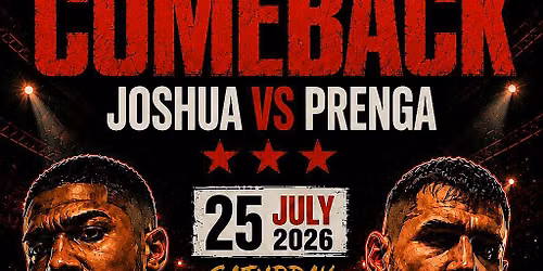 The Comeback - AJ vs PRENGA WATCH PARTY