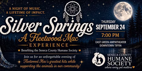 Silver Springs- A Fleetwood Mac Tribute Concert Seneca County Humane Society Benefit