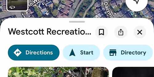 Westcott recreation ground litter pick