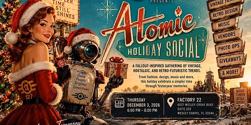 ATOMIC HOLIDAY SOCIAL