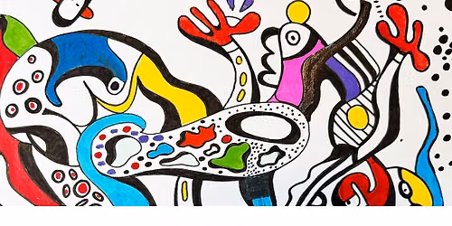 Tourlicoulis: Color Dialogues \u2014 Art Class with Nathalie Gribinski