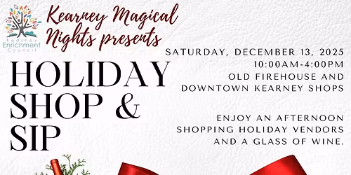Holiday Shop & Sip