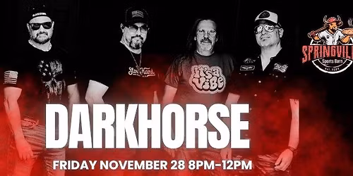 Live Music with Darkhorse at the Barn