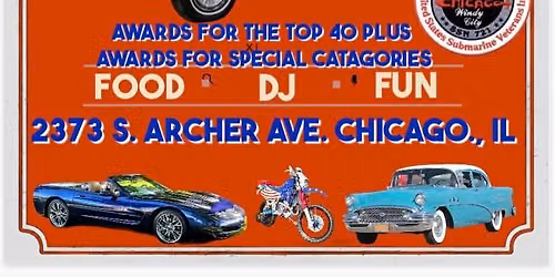 2nd Annual Car Show To Benefit USS Chicago Base Submarine Group WWII Submarine Memorial Fund