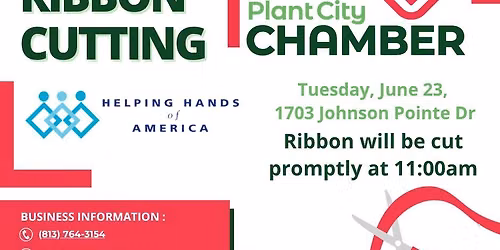 Ribbon Cutting - Helping Hands of America