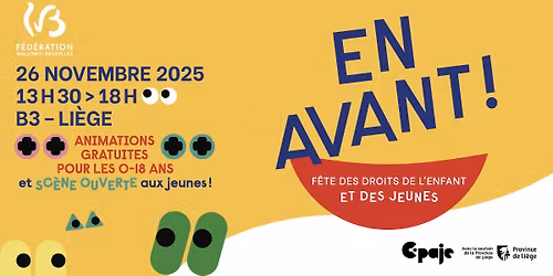 La f\u00eate des droits des enfants et des jeunes au B3 \u00e0 Li\u00e8ge
